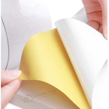 Newmax cast coated selfadhesive label sticker paper