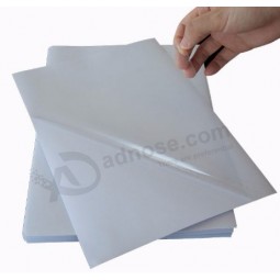 Transparentes Tintenstrahlpapier a3 a4 etikettiert transparenten haustieraufkleber in fotoqualität