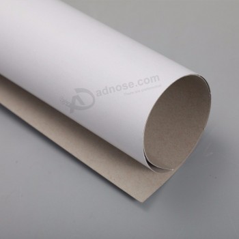 High quality coated white duplex board with white