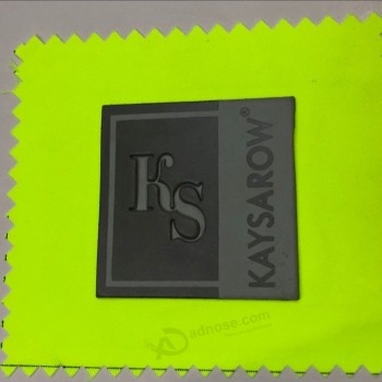 soft embossed silicone heat transfer label