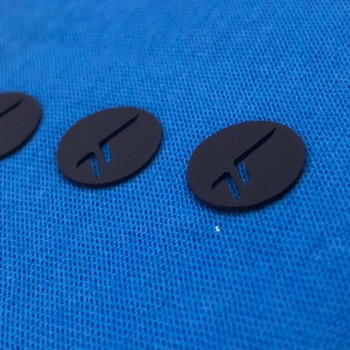 Etichetta di abbigliamento per trasferimento di calore in silicone personalizzato