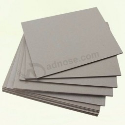 2/2.5/3/3.5Mm uncoated Grey chip Board for making Book cover or calendar