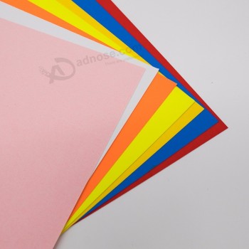 100% Virgin Wood Pulp 180GSM Color card board paper/Tablero de papel de manila