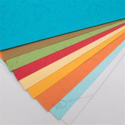 Linen grain bristol paper for shopping bags