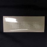 Diy geprint, reflecterend label voor warmteoverdracht voor kleding