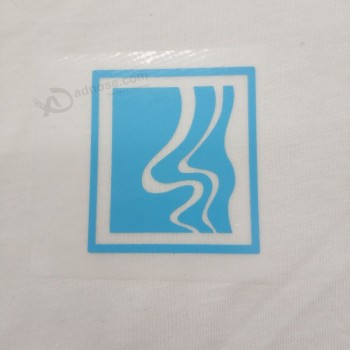 Diseño de moda impresión de pantalla etiqueta de transferencia de calor para la ropa