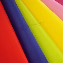 Waterdichte polyester bedrukte stof verven voering taffeta pu gecoat 190t 210t voor regenjas en paraplu