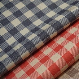 customized polyester fabric printed 600d with PU PVC backing