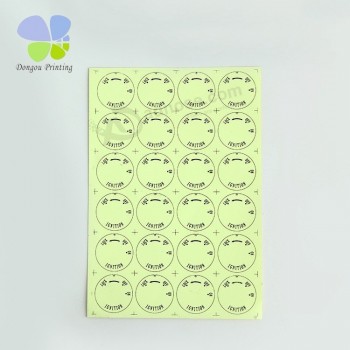 High quality adhesive full color sticker