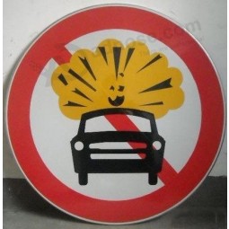 Aluminium rundes Verkehrszeichen Neuheit Warnung Verkehrszeichen Verkehrszeichen