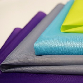 China friendly lining polyester 190t 210t taffeta fabric with pu coated