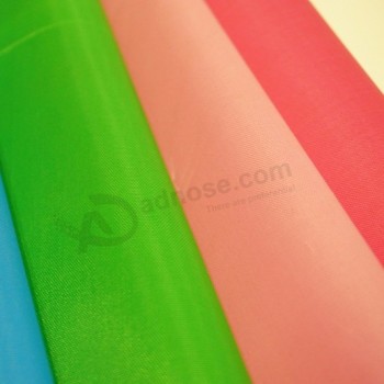 Nouveau style taffetas doublure en tissu polyester taffetas 190t avec revêtement PU