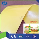 PVC Inflatable fabric for Kids Trampoline 1000*1000/20*20 650g Reach6P with high quality