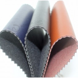 100% Polyester Faux Shoe Man Leather Touch Fabric