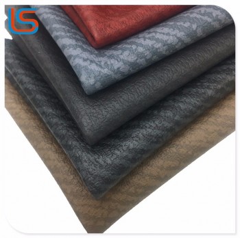Tone tone color popular design  PVC synthetic artificial leather for decoration
