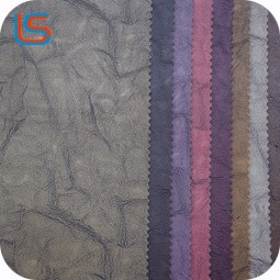 Diseño de moda en cuero pvc para sofá tapicería de muebles en cuero sintético