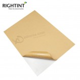 Professional Manufacturer Quality First Adhesive Backed Kraft Paper Labels with high quality