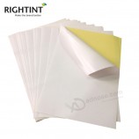The Queen of Quality Printed A3 A4 Self Adhesive Cast Coated Paper Sheets with good price