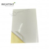 China supplier wholesale custom Good Ink Absorption Self Adhesive Cast Coated Paper