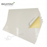 80Gsm A4 Size Self Adhesive Mirror Paper Sheet with  your logo
