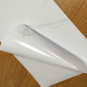 High quality paper gumming sheet in promotion with any logo