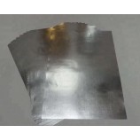 Papel metalizado a vácuo para impressão ou embalagem