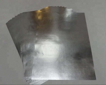 вакуумная металлизированная бумага для печати или упаковки
