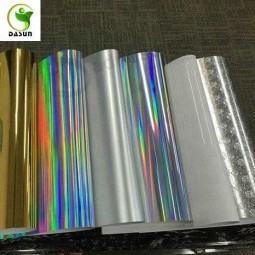 Papel metalizado holográfico, papel laminado holográfico borad