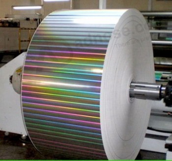 Wholesale custom high quality holographic metallized laser paper
