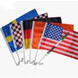 Bandiera per auto in poliestere di alta qualità in diversi paesi