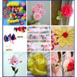 Wholesale custom high quality crepe paper flowers