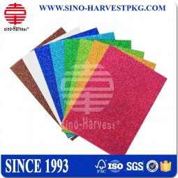 Wholesale custom high quality Super glitter corrugated paper