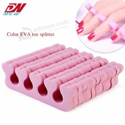 Support custom soft EVA nail tool soft foam toe separator