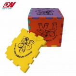 Customized EVA intelligence EVA magic cube 3d flexible foam EVA puzzle toys