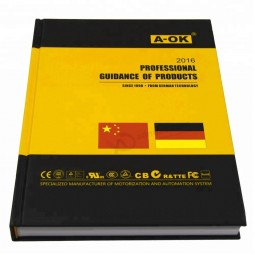 High quality hardcover art and craft book printing hardcover pad book printing service in China