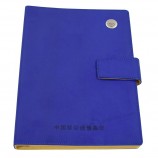 Custom Promotional Business Notebook printing with logo  A6 A5 PU Leather Notebook with your logo