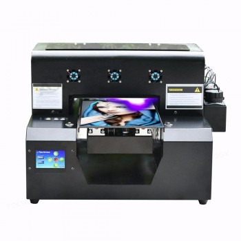 A4 Portable direct uv printer for printing on plastic metal glass wood phone case pen
