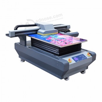 Galaxy uv flatbed impressora 3d impressora de mesa impressora uv flatbed para caneta telefone caixa de vidro cartão de visita de cerâmica impressão do cartão de id