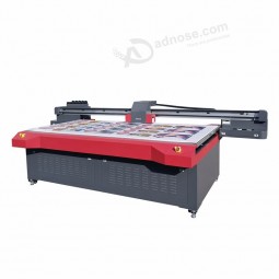 Impresora de cama plana industrial UV impresora de libretas de impresión impresora de acero inoxidable para pluma plástico vidrio metal cerámica