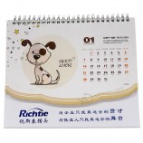 2019 shenzhen china printing cheap desk calendar printing any logo