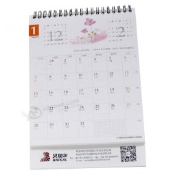 Wholesale 2019 Luxury Full Color Custom Page a Day Calendar Printing Service with your logo