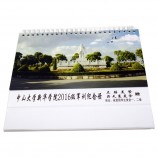 Custom made 2019 table calendars creative design printing service in china with high quality