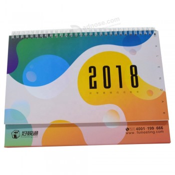 Impresión de calendarios personalizados en china, calendario de escritorio con impresión especial
