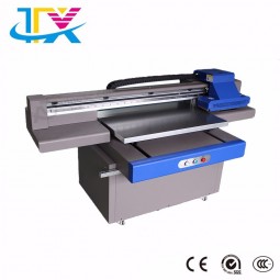 Máquina de impressão plástica digital do sinal do metal do leito do Inkjet do uv