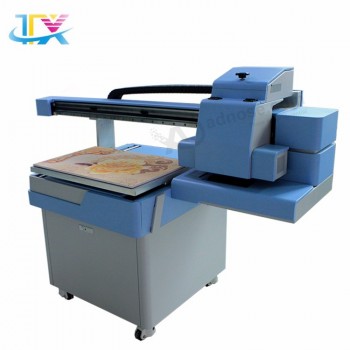 Impresora de pvc de cama plana uv solución alta tamaño a2 t-Impresora de camisa impresora de acrílico
