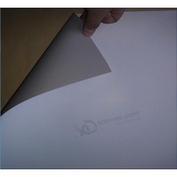 2019 hot product factory price 250gsm coated duplex paper board with grey back prices