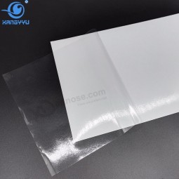 Foglio adesivo in plastica trasparente impermeabile in pvc stretch film