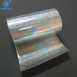 Materiales de fragmento de vidrio personalizados pegatina cinta holograma