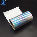 Hologrammfilmrolle des Regenbogens selbstklebender Hologrammgroßverkauf