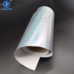Rouleaux d'étiquettes de vinyle d'impression d'hologramme imperméable à l'eau faits sur commande